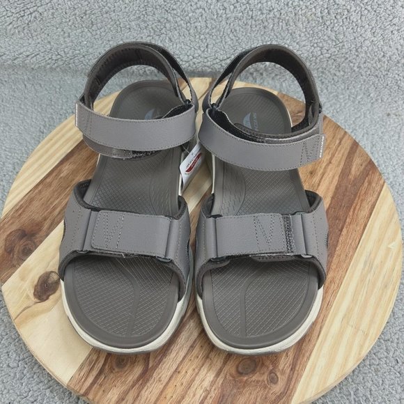 Skechers Arch Fit Impactor Adult Men 13 Brown Adjustable Strap Sandals Casual main image 4
